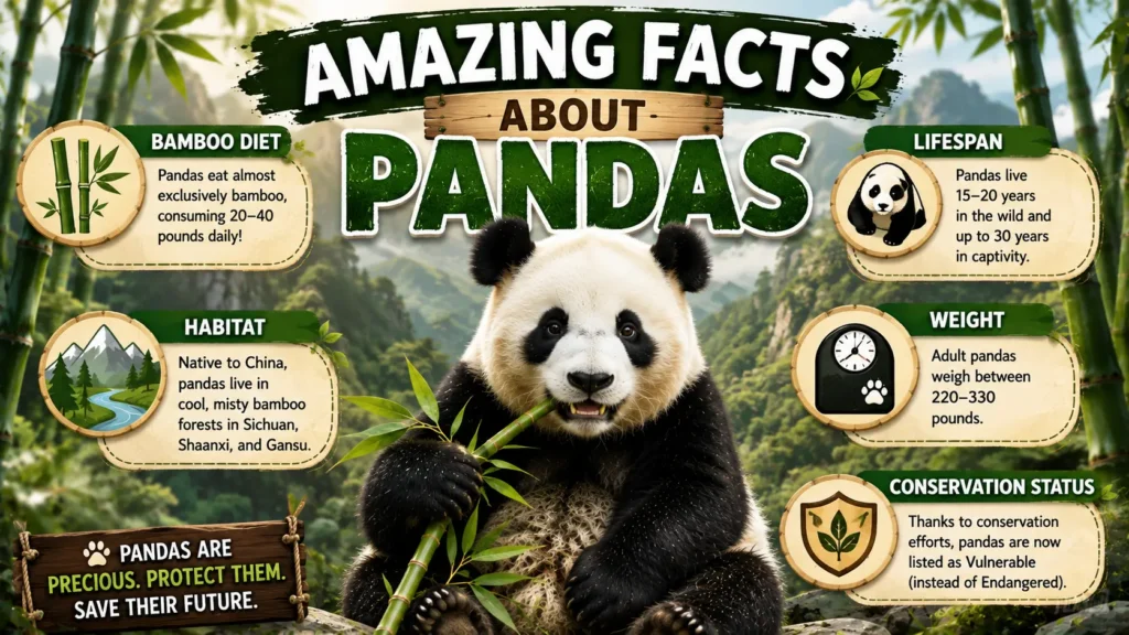 Amazing Facts About Pandas