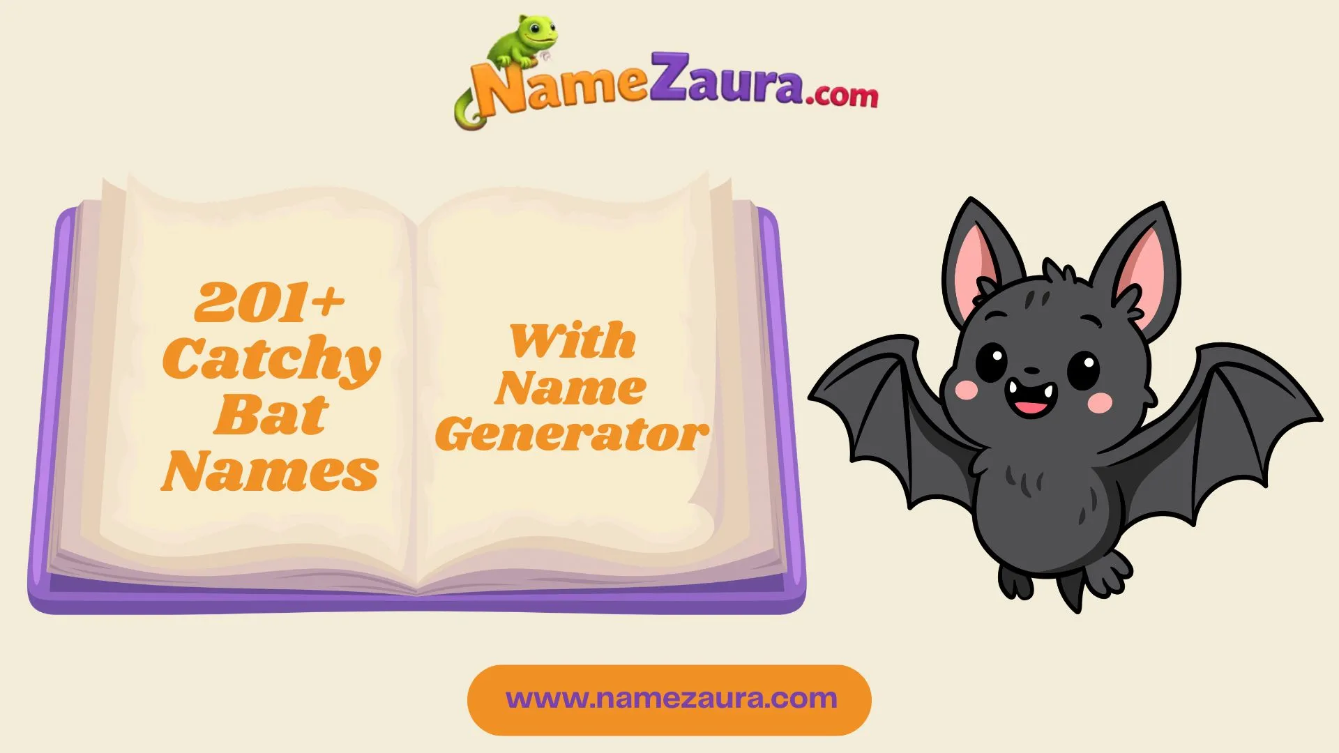 Cool and Catchy Bat Names With Name Generator