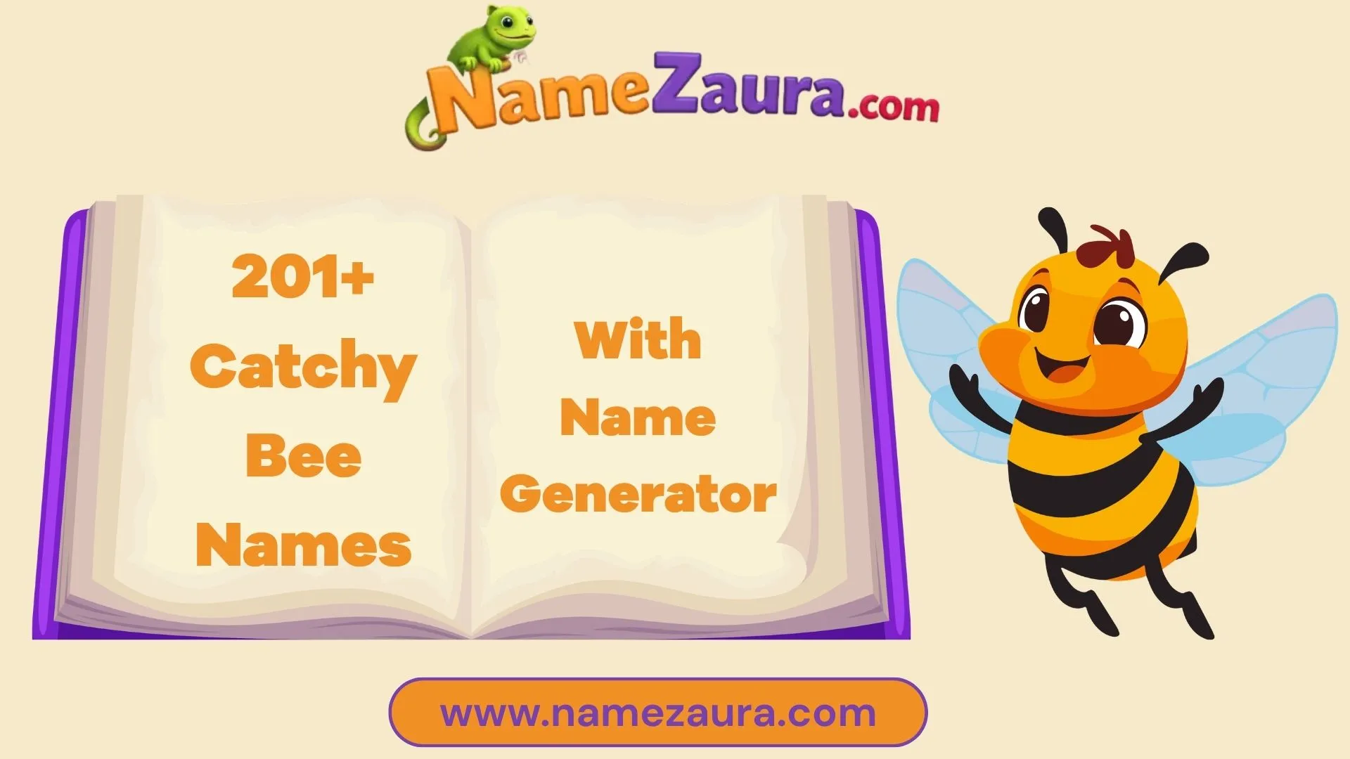 Cute and Catchy Bee Names With Name Generator