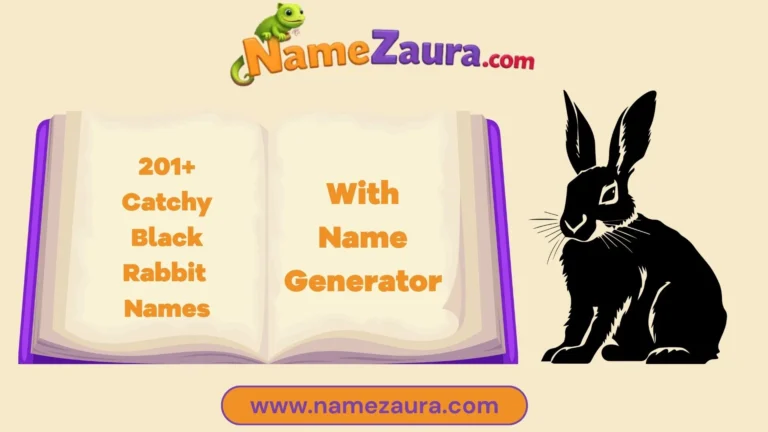 Catchy Black Rabbit Names With Name Generator