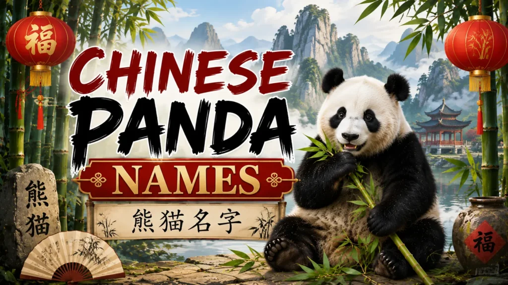 Chinese Panda Names