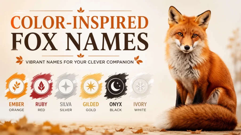 Color‑Inspired Fox Names