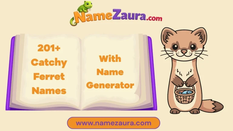 Cute and Catchy Ferret Names With Name Generator