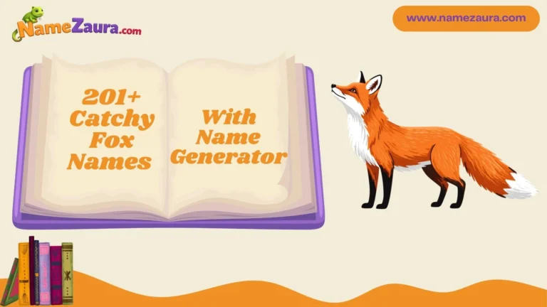 Cute and Catchy Fox Names With Name Generator