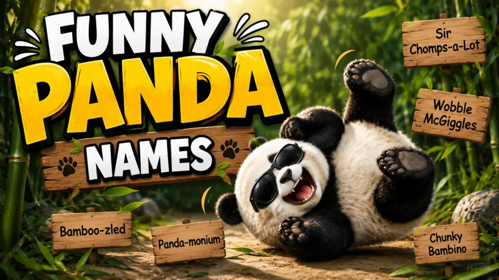 Funny Panda Names