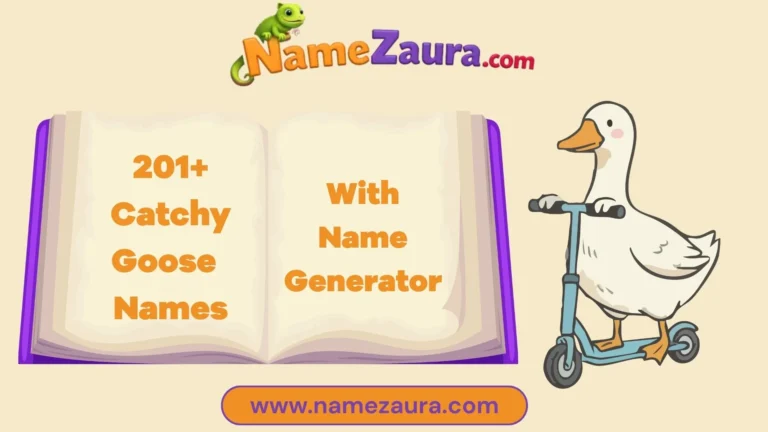 Unique and Catchy Goose Names With Name Generator
