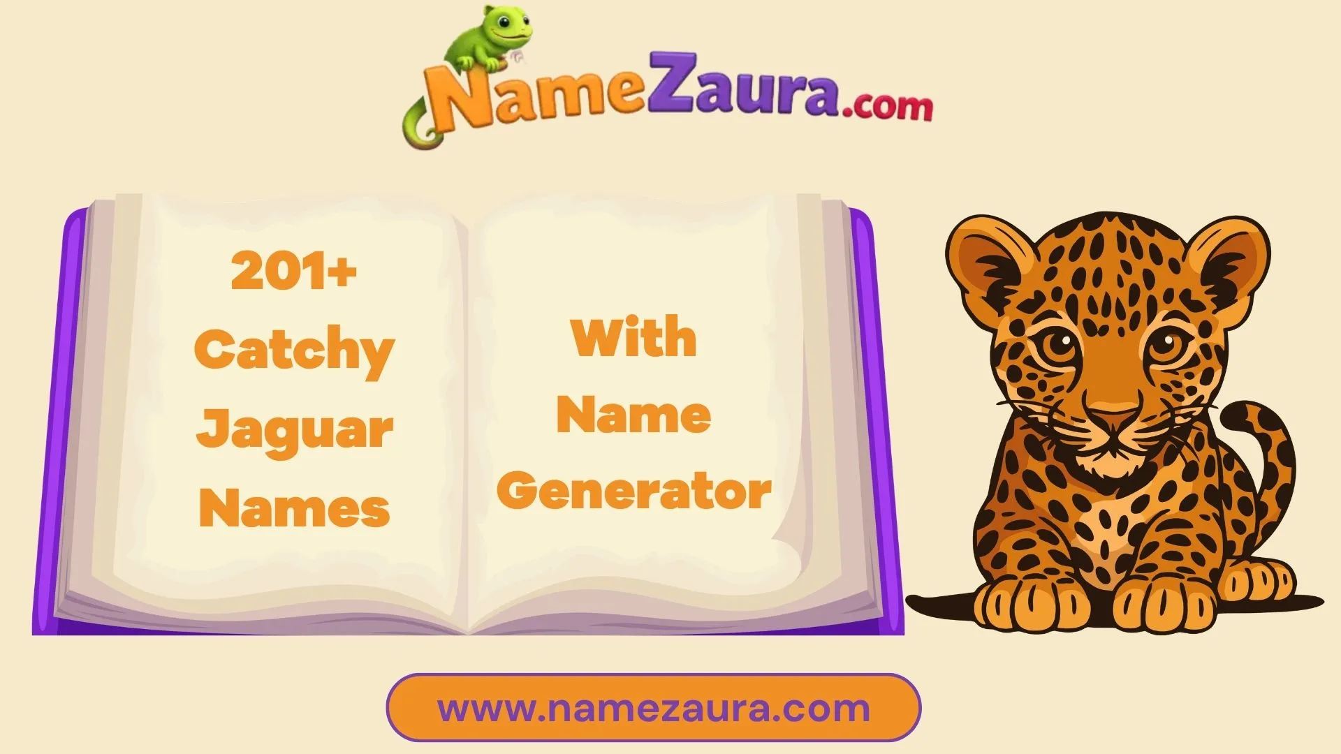 Unique and Catchy Jaguar Names With Name Generator