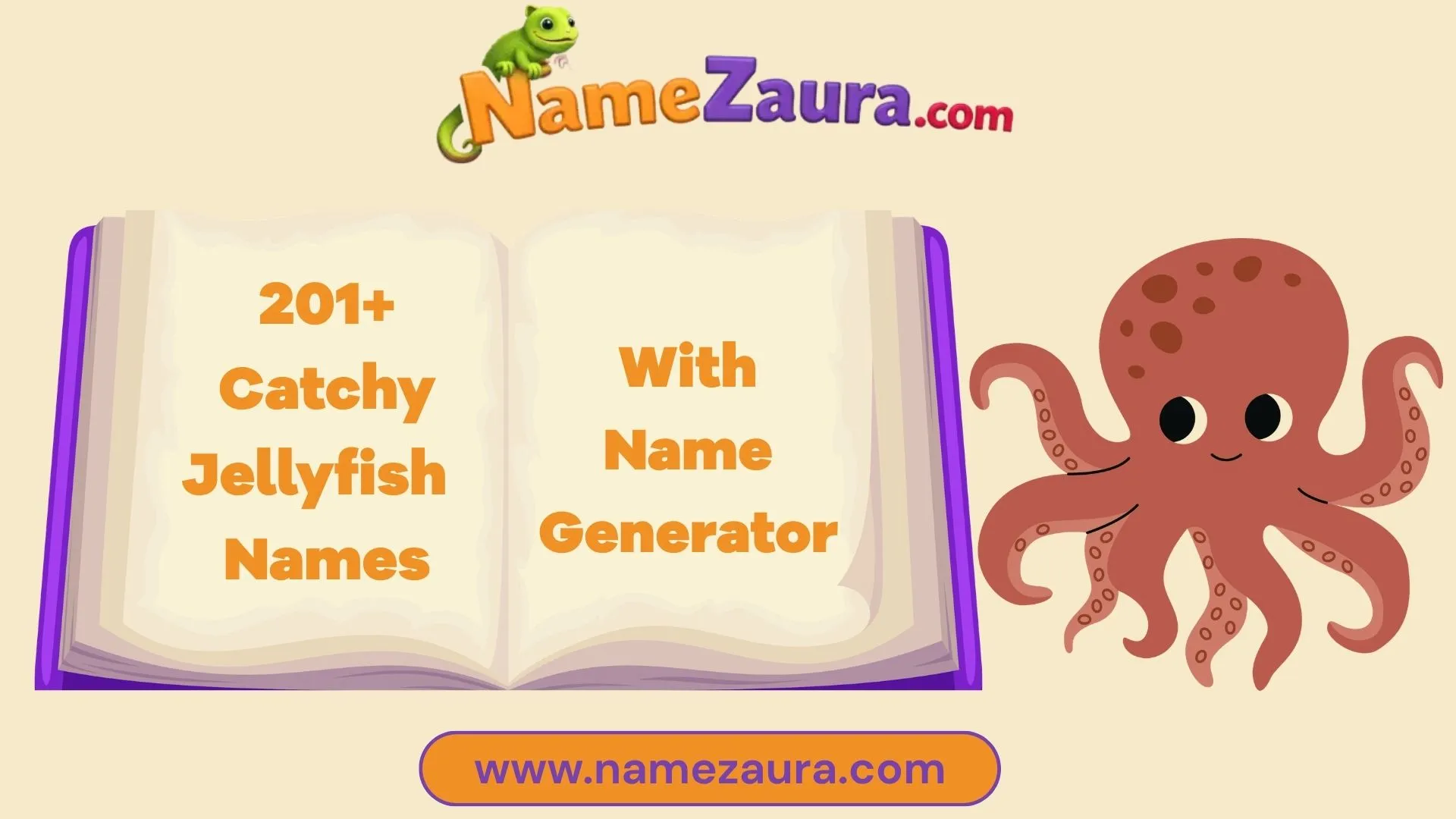 Unique and Catchy Jellyfish Names With Name Generator