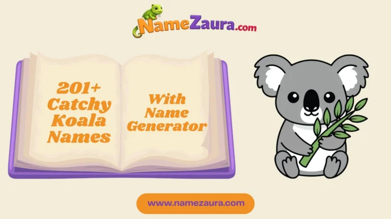 Cute and Catchy Koala Names With Name Generator