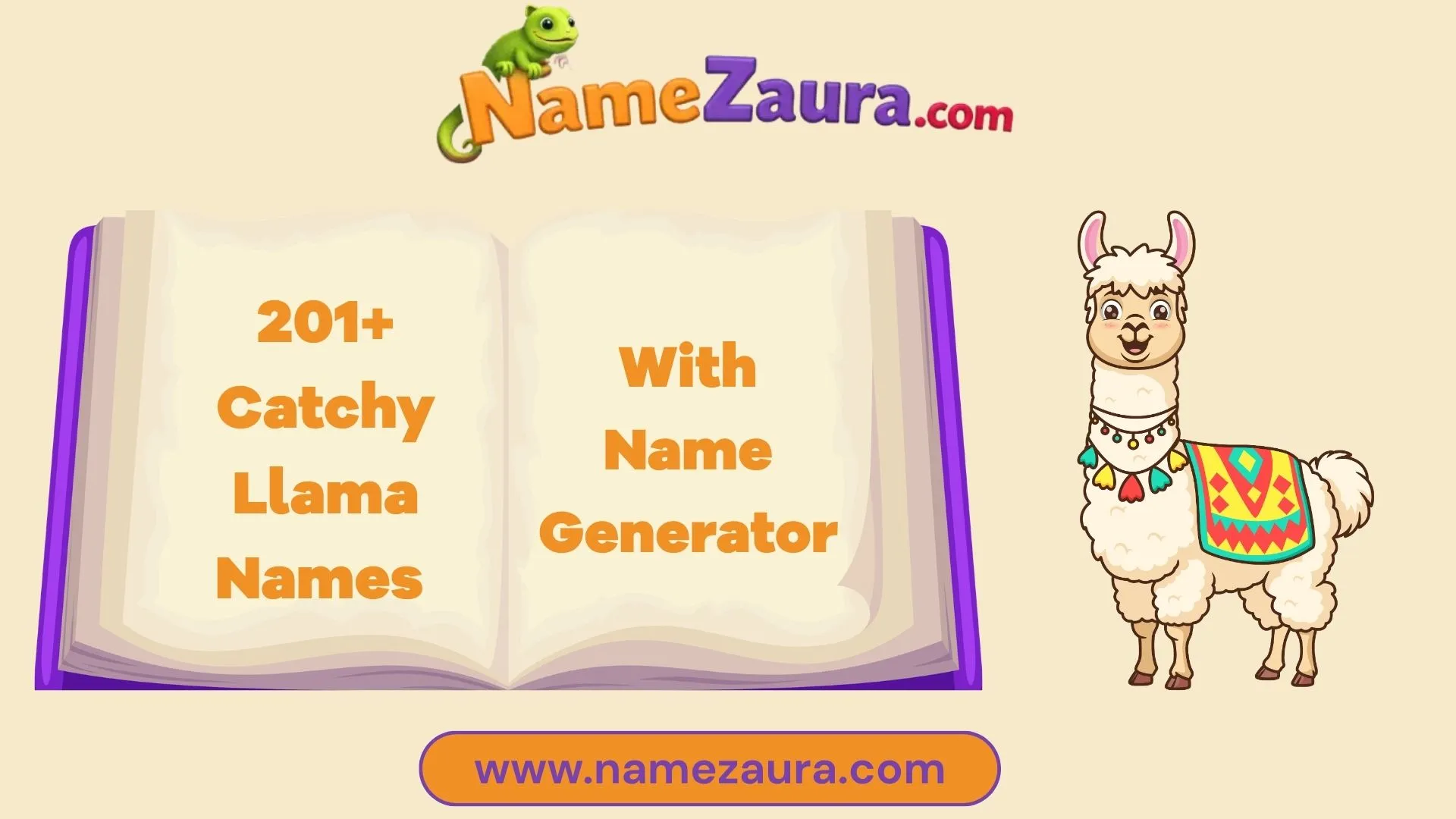 Cute and Catchy Llama Names With Name Generator