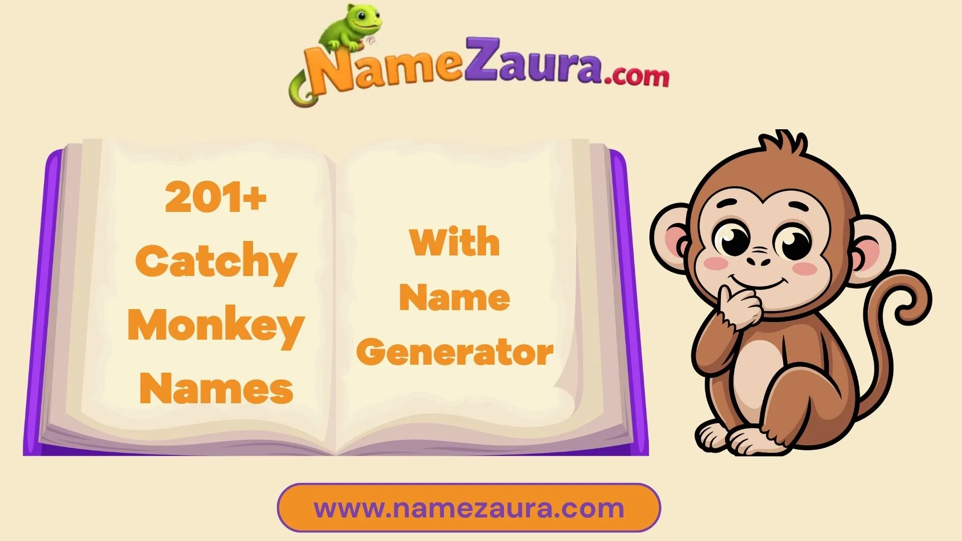 Cute and Catchy Monkey Names With Name Generator
