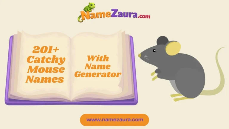 Unique and Catchy Mouse Names With Name Generator