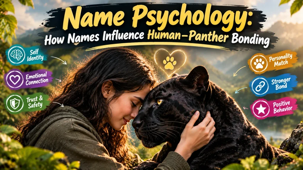 Name Psychology: How Names Influence Human–Panther Bonding