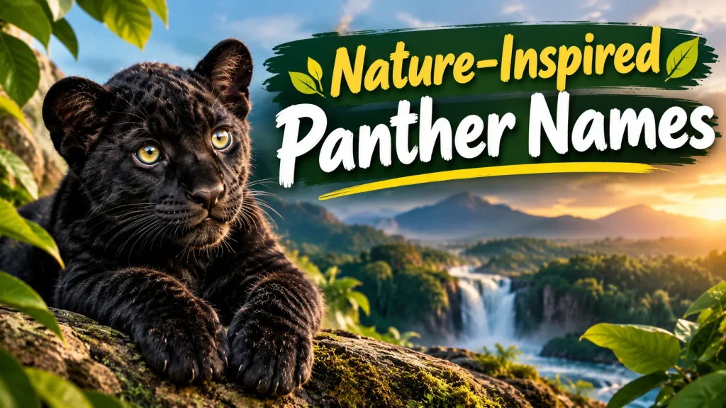 Nature-Inspired Panther Names