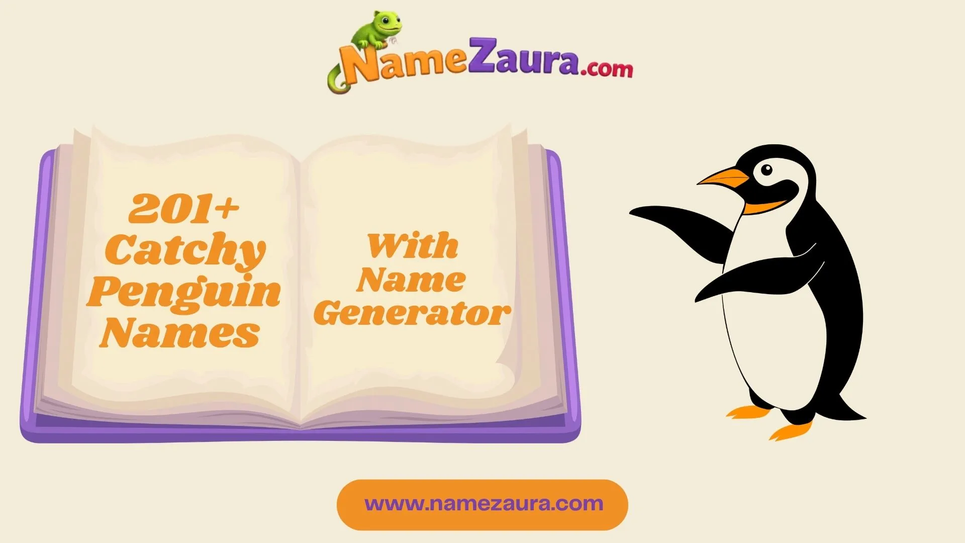 Cute and Catchy Penguin Names With Name Generator