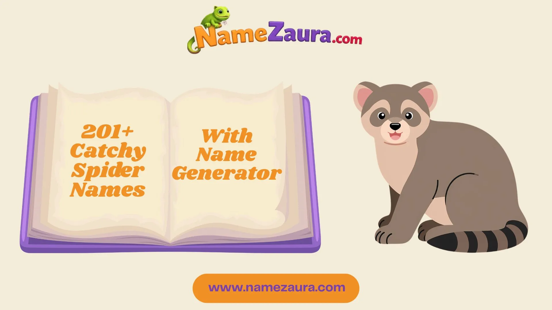 Catchy Raccoon Names With Name Generator