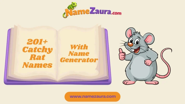 Cute and Catchy Rat Names With Name Generator