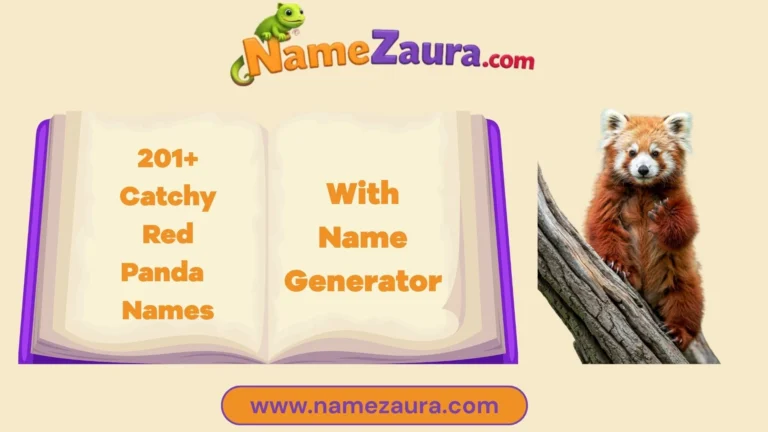 Unique and Cute Red Panda Names With Name Generator