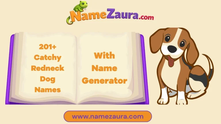 Catchy Redneck Dog Names With Name Generator