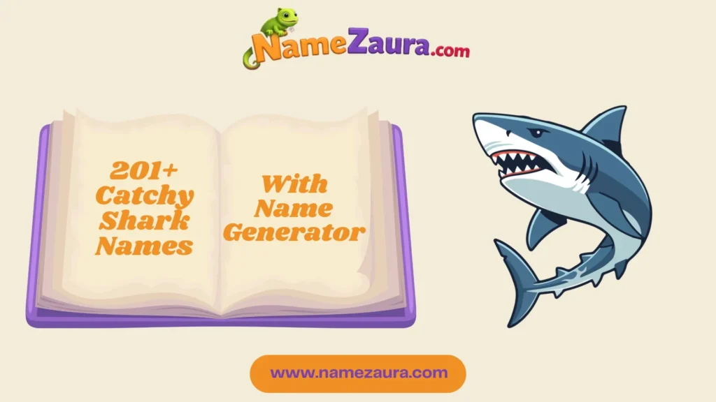 Unique and Catchy Shark Names With Name Generator