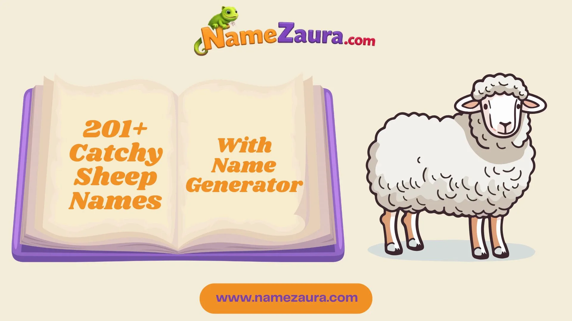 Unique and Catchy Sheep Names With Name Generator