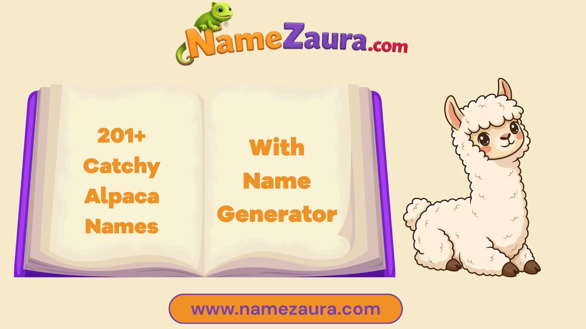 Cool And Catchy Alpaca Names With Name Generator