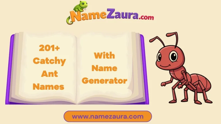 Unique and Cute Ant Names With Name Generator