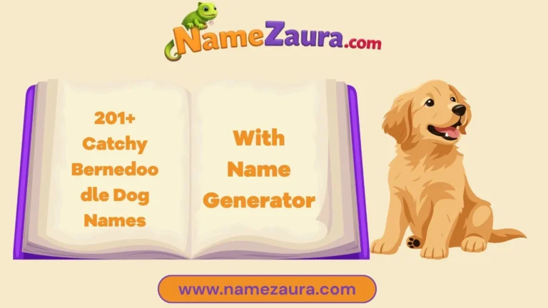 Cute & Catchy Bernedoodle Dog Names With Name Generator