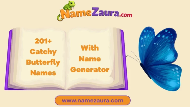 Cool And Catchy Butterfly Names With Name Generator