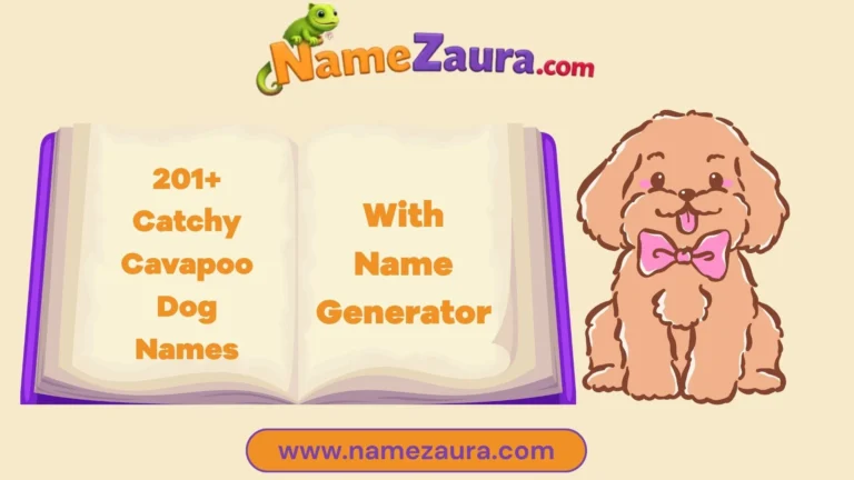 Unique Cavapoo Dog Names With Name Generator