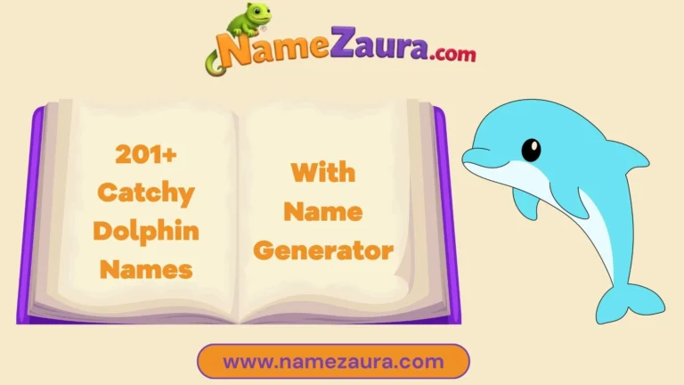 Catchy Dolphin Names With Name Generator