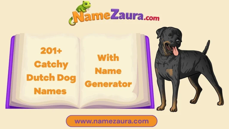 Unique and Cute Dutch Dog Names With Name Generator