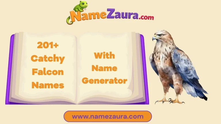 Catchy Falcon Names With Name Generator