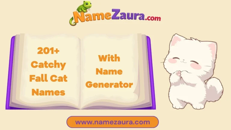 Adorable & Catchy Fall Cat Names With Name Generator