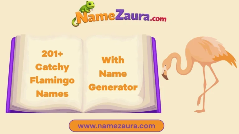 Catchy Flamingo  Names  With Name Generator