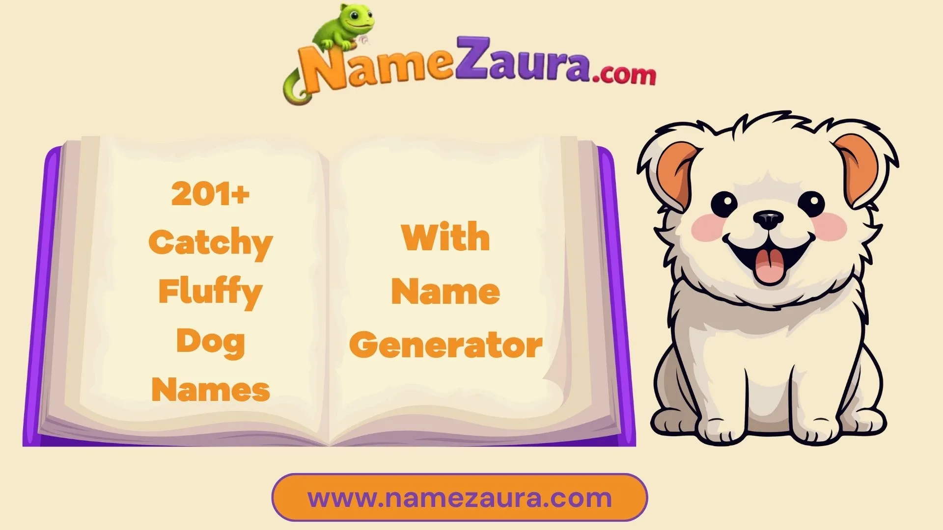 Unique and Cute Fluffy Dog Names With Name Generator