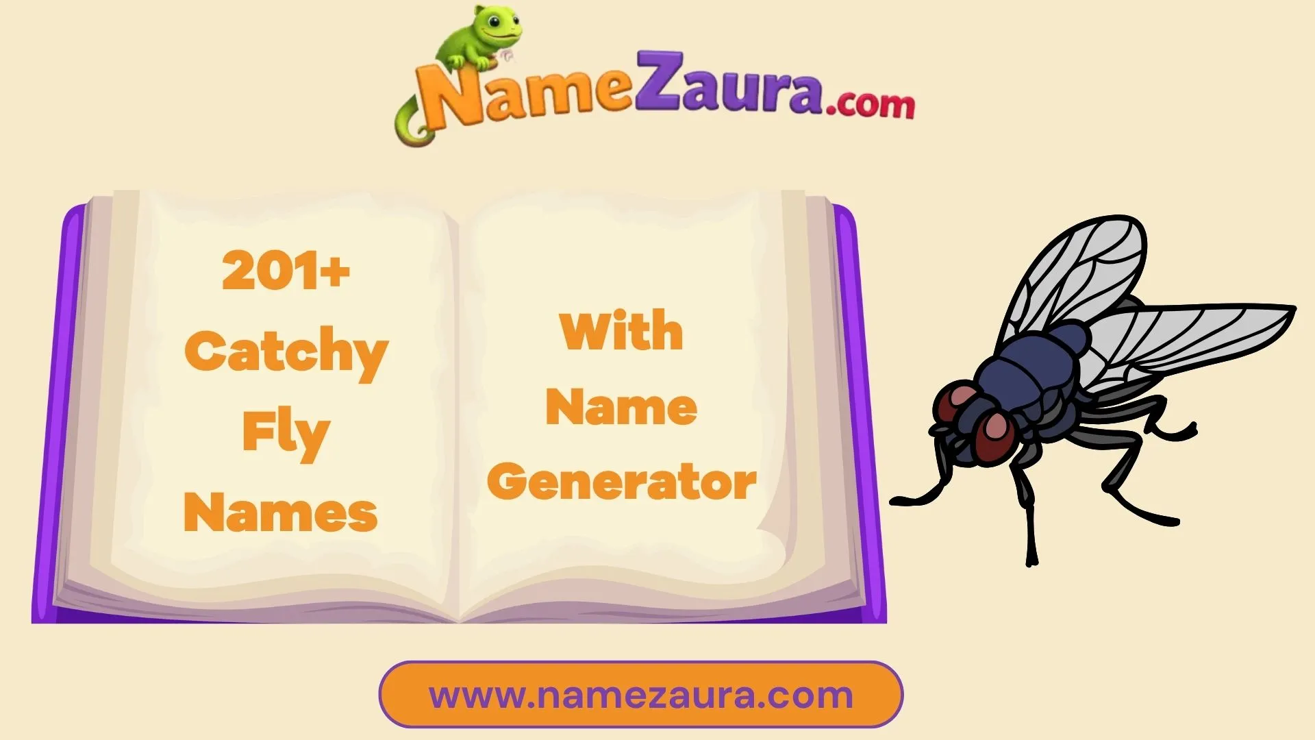 Catchy & Unique Fly Names With Name Generator