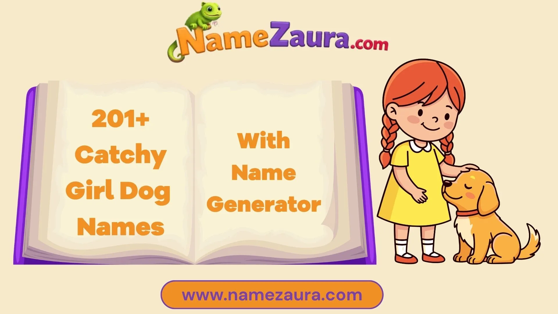 Unique and Cute Girl Dog Names With Name Generator