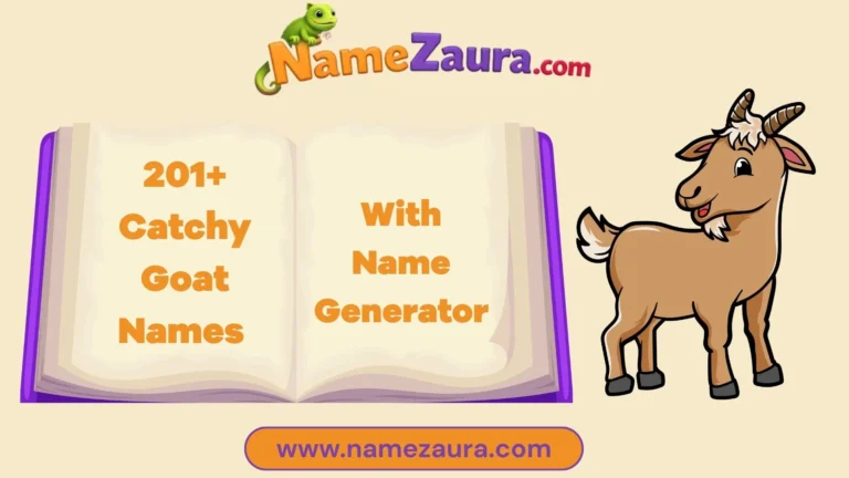 Unique and Cute Goat Names With Name Generator