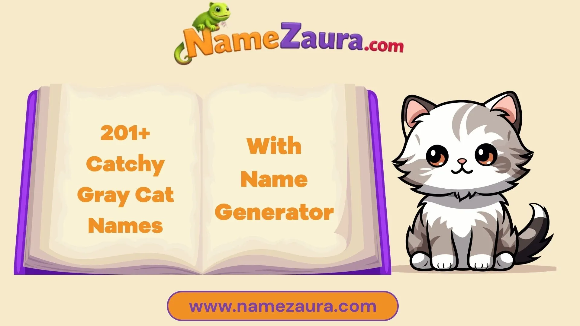 Creative Gray Cat Names for Your Stylish Kitty With Generator