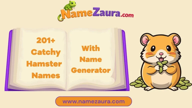 Unique and Cute Hamster Names With Name Generator