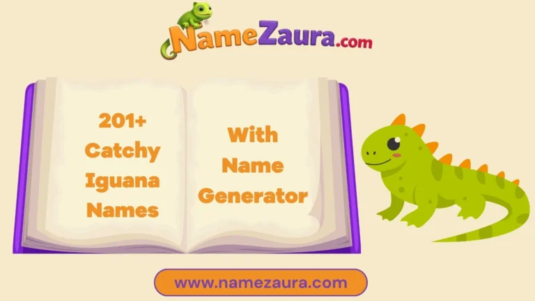 Cute & Catchy Iguana Names With Easy Name Generator