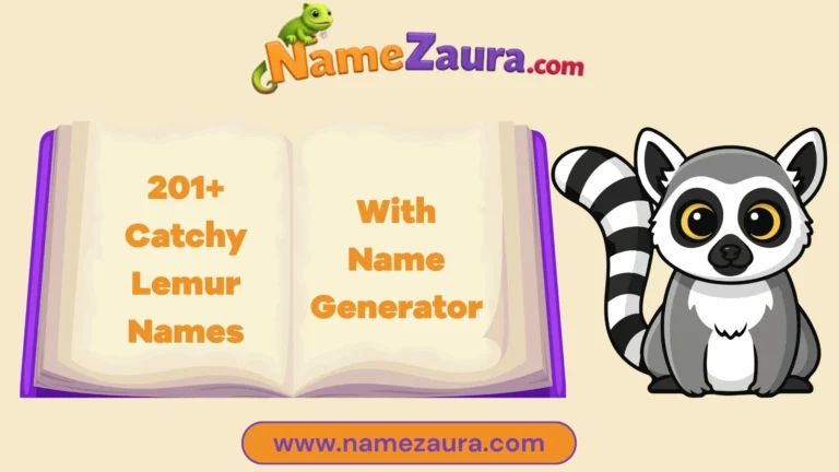 Catchy Lemur Names With a Fun Name Generator You’ll Love