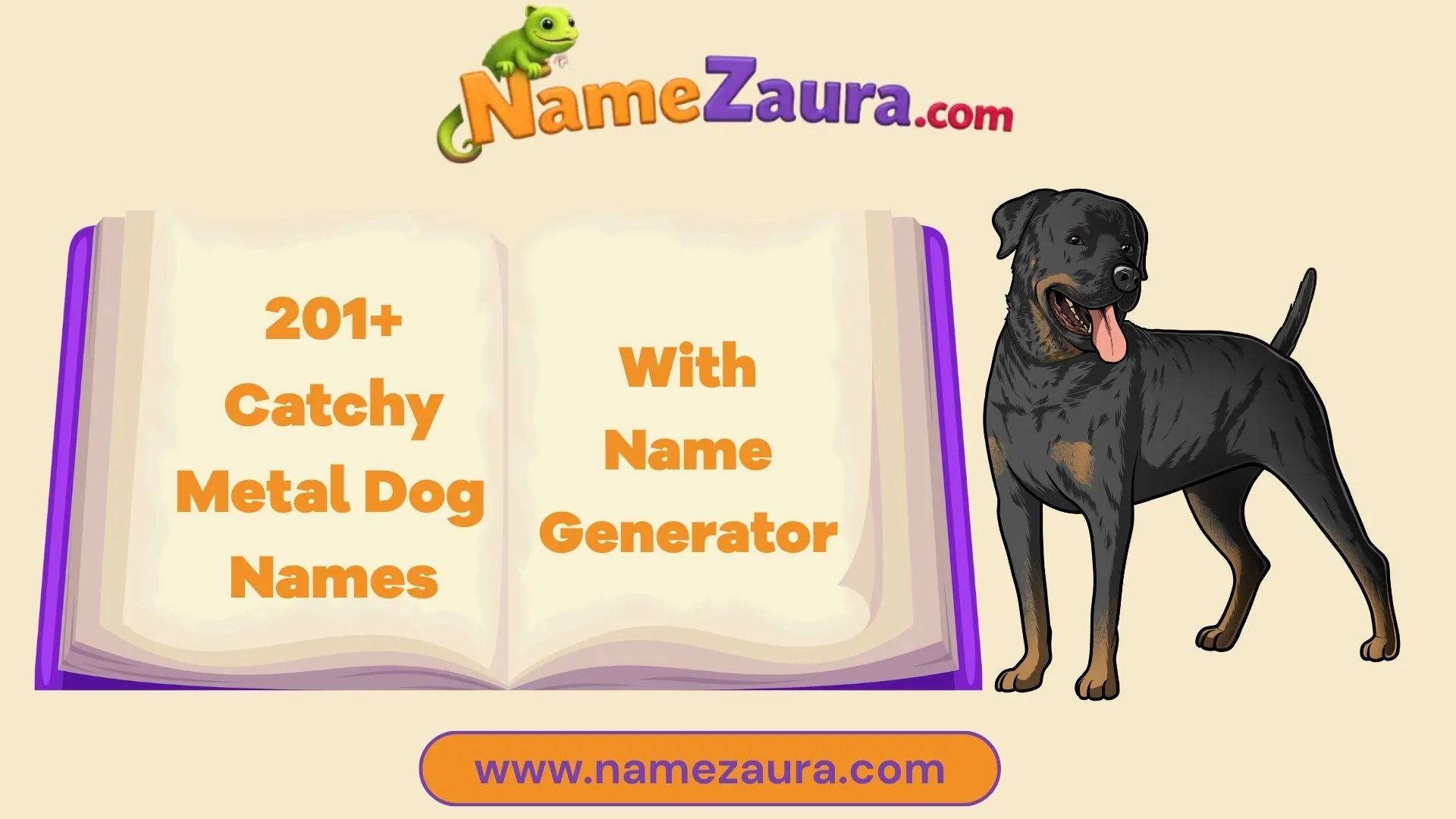 Unique and Cute Metal Dog Names With Name Generator