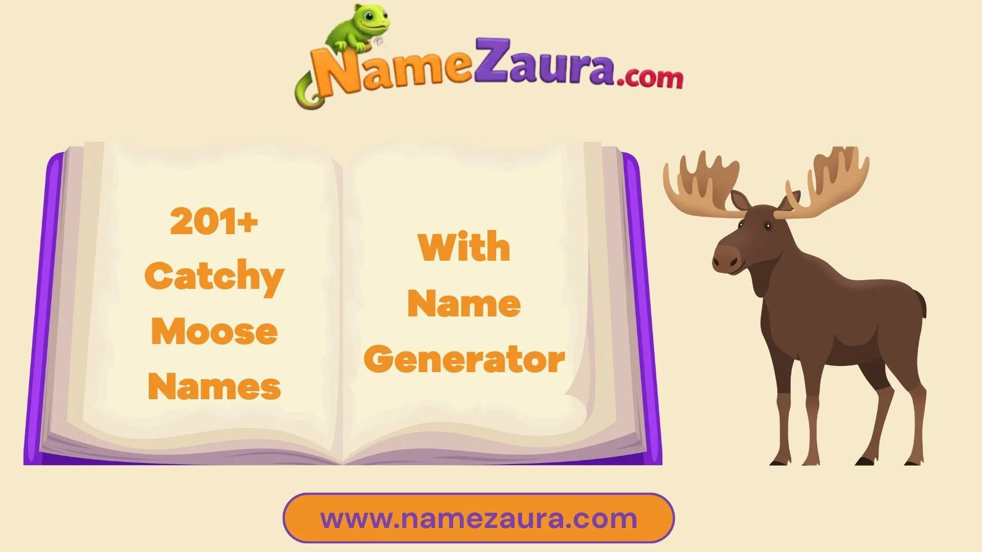 Unique & Catchy Moose Names With Name Generator