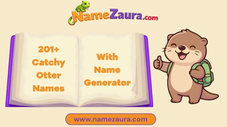Adorable & Unique Otter Names With Name Generator