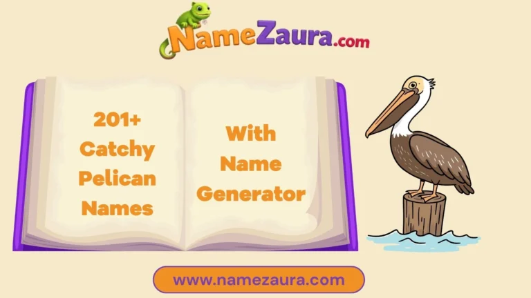 Cool & Creative Pelican Names With Meanings and Name Generator