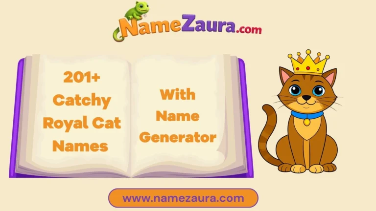 Adorable & Unique Royal Cat Names With Name Generator