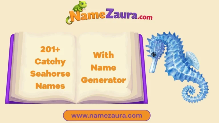 Cute & Catchy Seahorse Names With Instant Name Generator