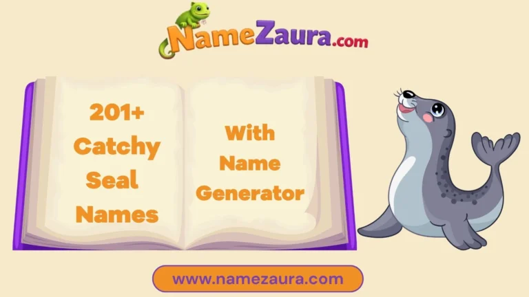 Unique and Cute Seal Names With Name Generator